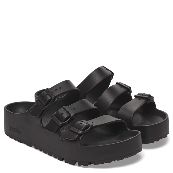 Birkenstock Florida Flex Platform Sandaler, Sort
